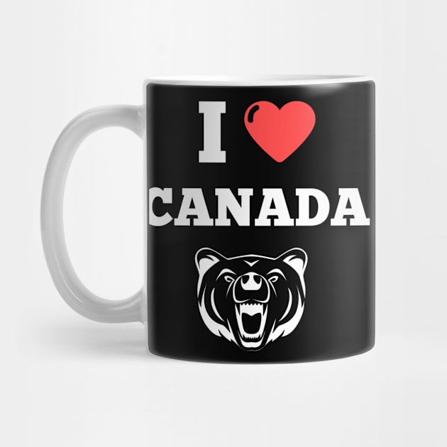 I LOVE CANADA by FromBerlinGift